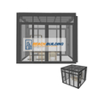 Safety Glass Greenhouse With Aluminum Frame