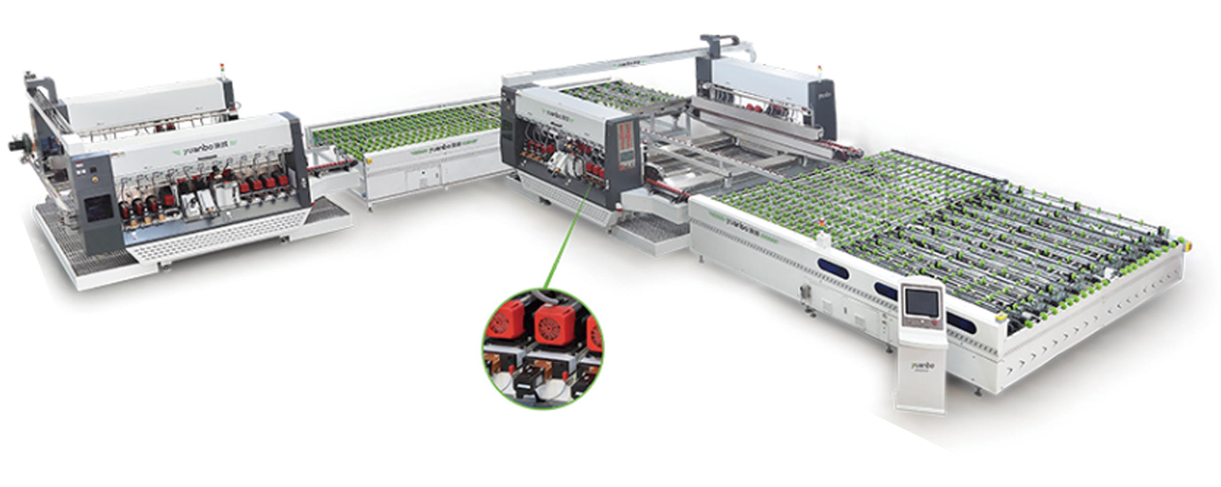 Intelligent Grinding Double-Sided Machine L-shaped