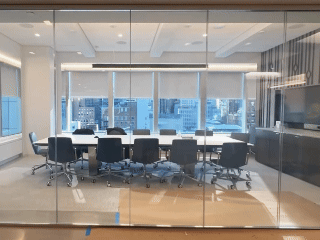 The effect of SpectraVeil PDLC Smart Glass.gif
