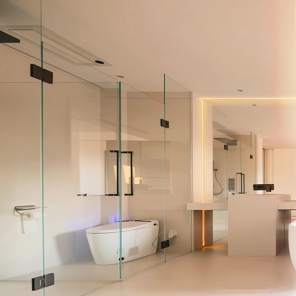Contoh gambar kaca shower enclosure