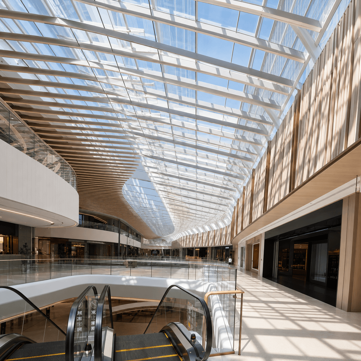 Shopping Mall Roof Glass System