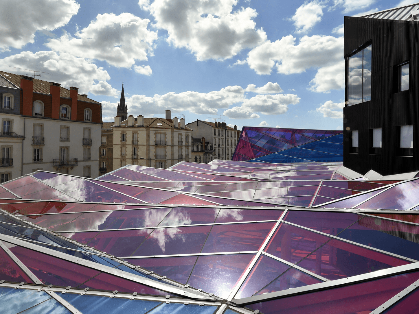 ions tinted glass skylight and roof glazing
