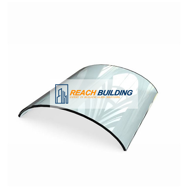 Manufacturing curved architectural glass