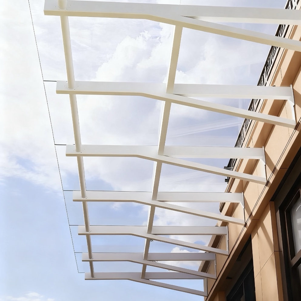 Framed Glass Canopy Systems