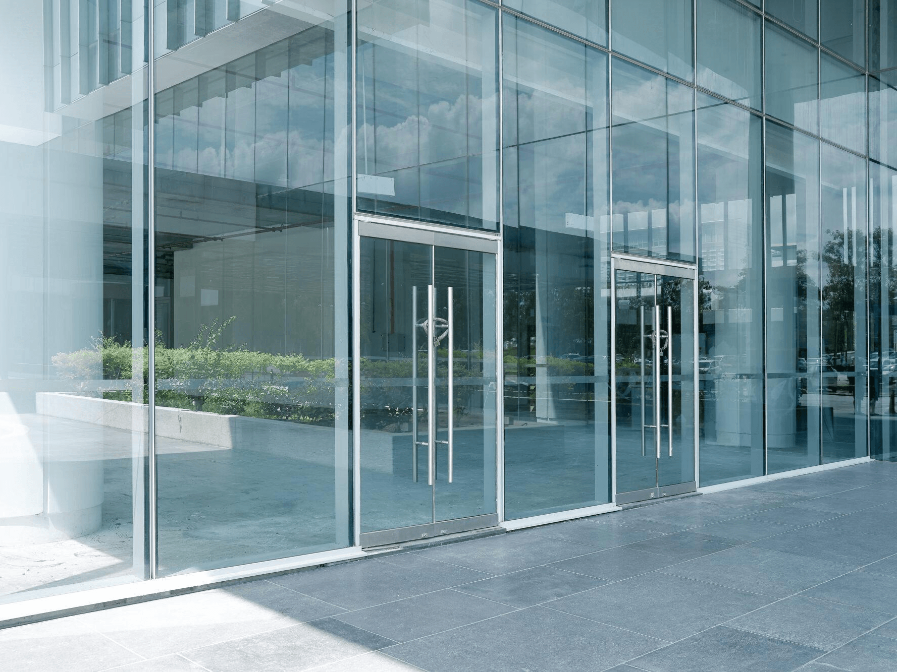 PVB Laminated Glass Door