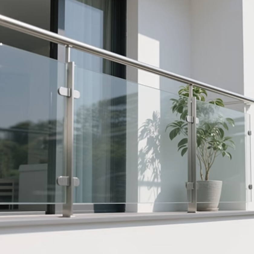 Grade de vidro para varandas residenciais