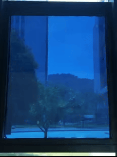 Effects of SpectraNyx Glass on Glass Windows.gif