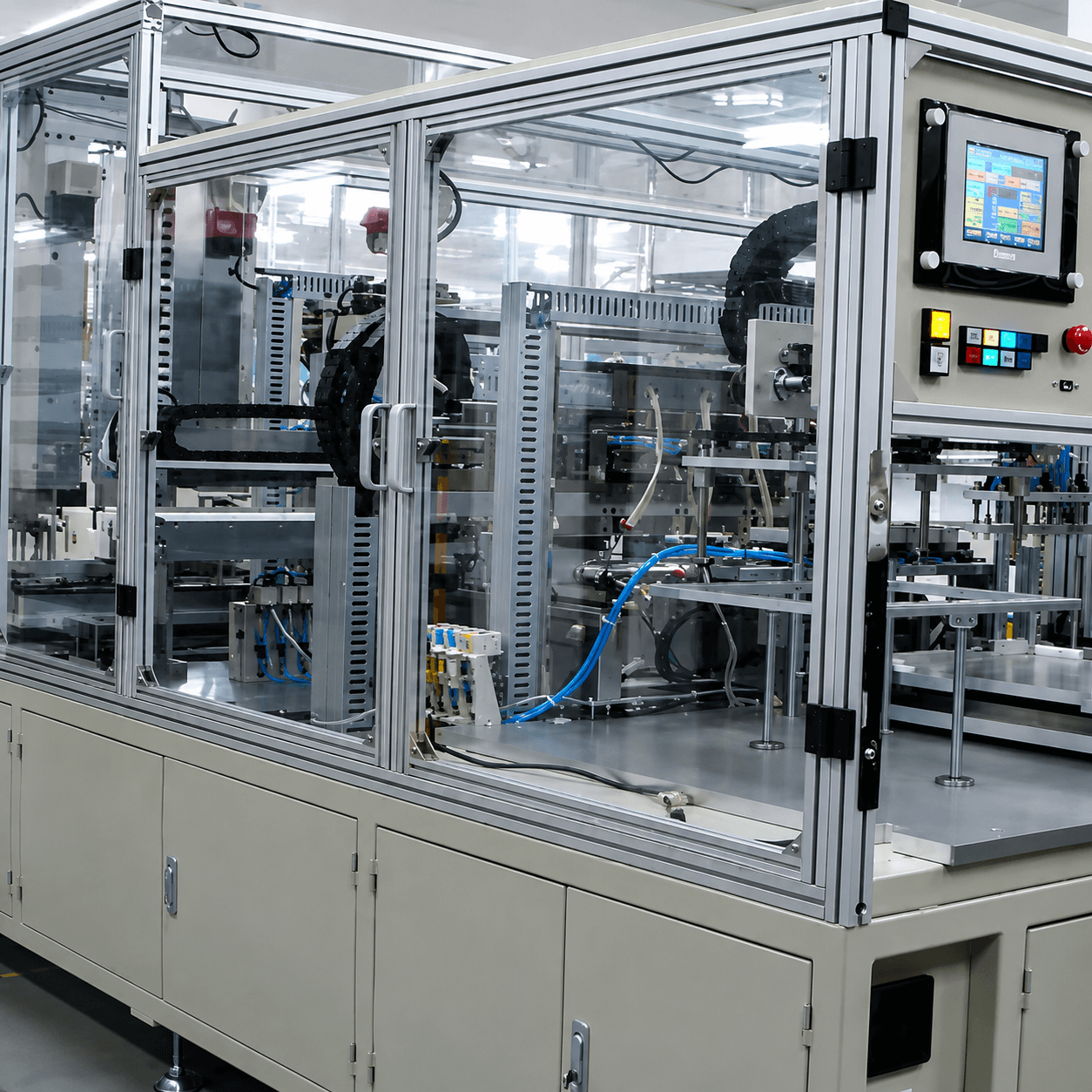 Glass Protective Covers for Industrial Equipment