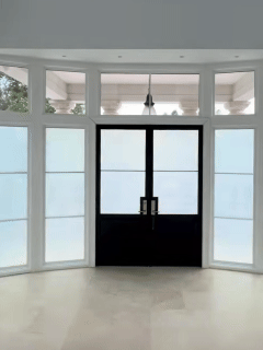 SpectraVeils residential glass entrance project.gif
