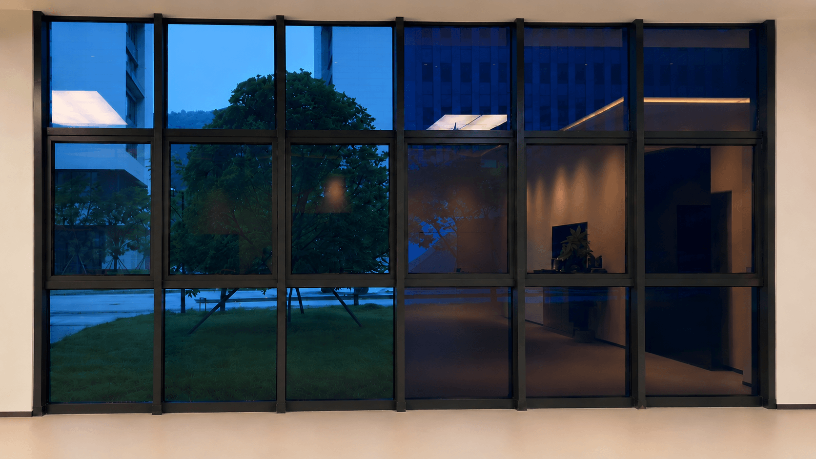 SpectraNyx Glass clear side-by-side zone control