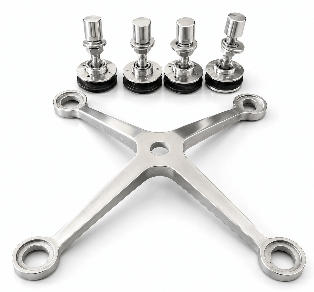 304 Stainless Steel Connecting Claws for Glass Canopy