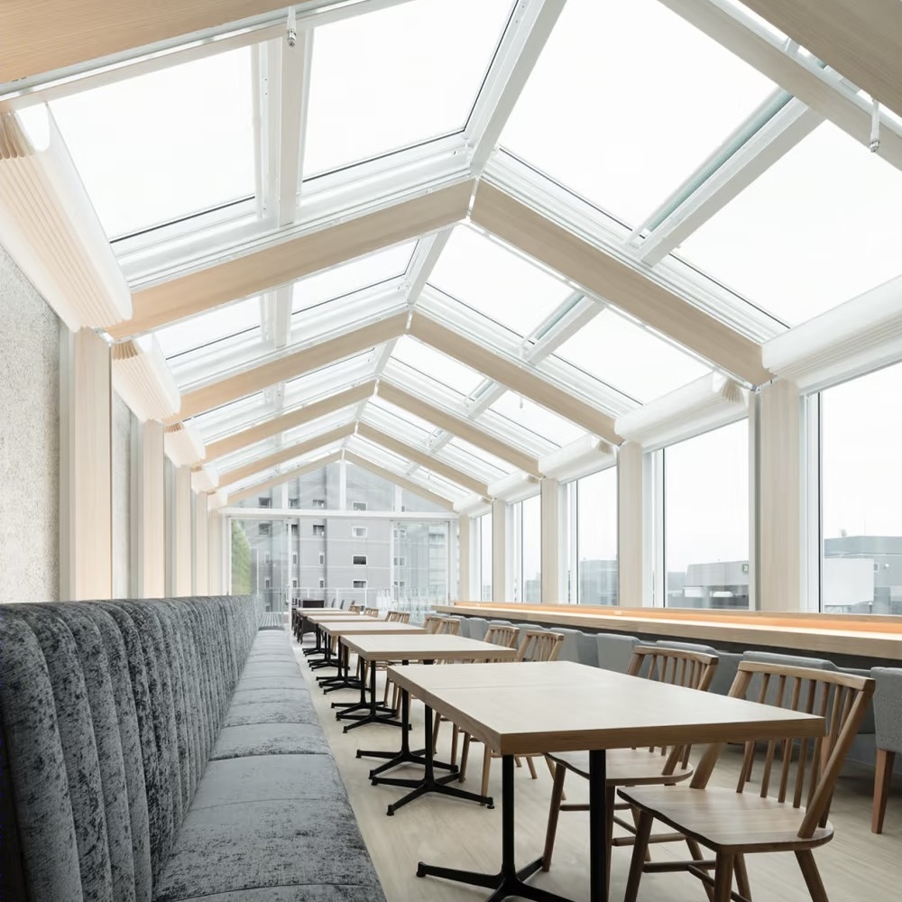 Hotel Roof Glazing